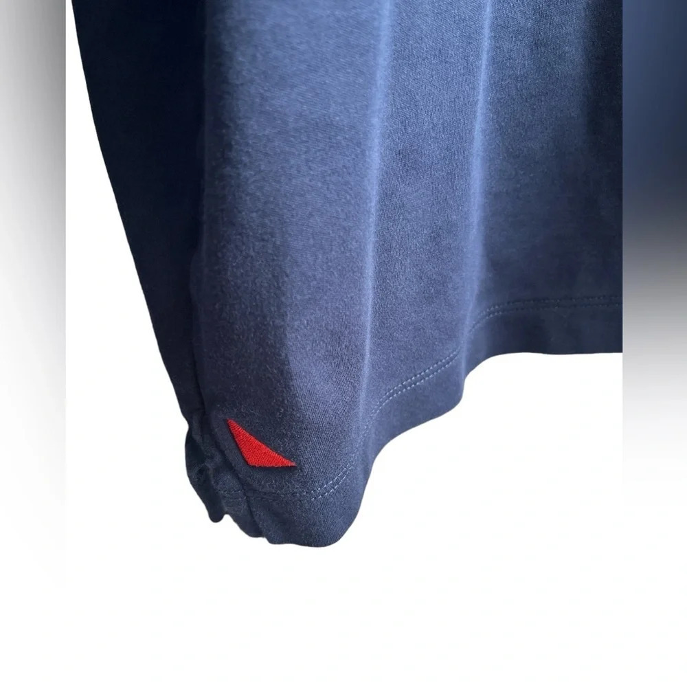 Untuckit Wrinkle-Free Long-Sleeve Damaschino Polo Navy, Size XL - Picture 5 of 7